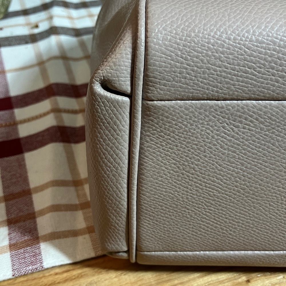Coach Minetta Satchel Crossbody Bag Gray - Picture 4 of 6